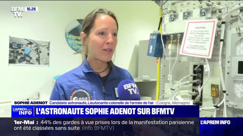 Sophie Adenot sur le fait de devenir la deuxième femme astronaute française: 