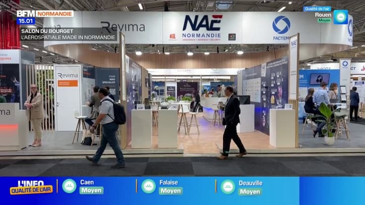 Salon du Bourget: l'aérospatiale made in Normandie 