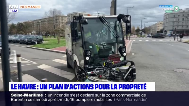 Le Havre: la propreté des espaces publics au coeur d’un vaste plan d’actions