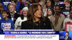 Élection américaine: "La moindre voix compte" prévient Kamala Harris lors de son dernier meeting de campagne