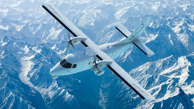 La poursuite du projet Skylander, un avion bi-turbopropulseur de 19 places qui doit être assemblé en Meurthe-et-Moselle, est suspendue à la décision que rendra jeudi le tribunal de commerce de Briey. /Image d'archives/REUTERS/Handout/GECI International
