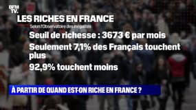 A partir de quand est-on riche en France ? - 02/06