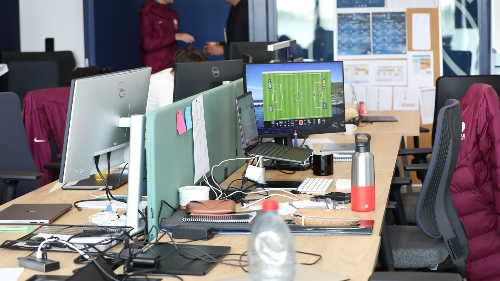 Des bureaux au Campus PSG en 2024