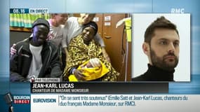 "On a pas voulu faire une chanson sur l'immigration (...) on a raconté une histoire humaine, l’espoir qui apparaît au milieu du désespoir"