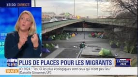 Accueil des migrants à Paris: "on est face à une situation qui est une honte pour la République et pour la Ville de Paris", déplore Danielle Simonnet