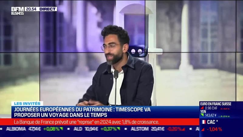 Adrien Sadaka (Timescope) : Timescope va proposer un voyage dans le temps aux journées européennes du patrimoine - 15/09