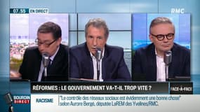 Brunet & Neumann : Le gouvernement va-t-il trop vite avec les réformes ? - 19/03