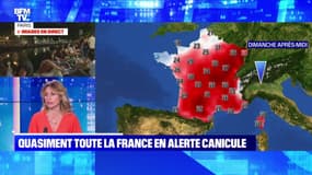 Quasiment toute la France en alerte canicule - 17/06