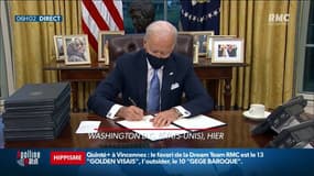 Environnement, Covid, "Muslim ban"… quels sont les décrets signés par Joe Biden?