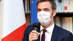Le ministre de la Santé, Olivier Véran, clôture le "Ségur de la Santé", le 21 juillet 2020 à son ministère à Paris