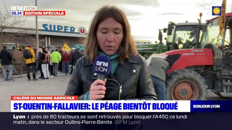 Saint-Quentin-Fallavier: le péage bientôt bloqué, 200 personnes mobilisées