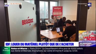 Île-de-France: louer du matériel plutôt que de l'acheter