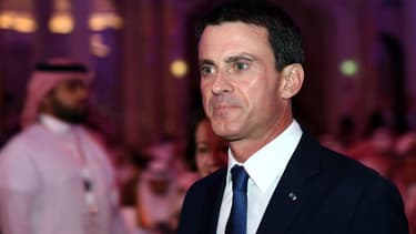 Manuel Valls est en visite à Riyad (ici avec le ministre du Commerce saoudien).
