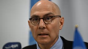 Le Haut-Commissaire des Nations Unies aux droits de l'homme, Volker Türk, lors d'une conférence de presse à Damas, le 15 janvier 2025. (Photo d'illustration)
