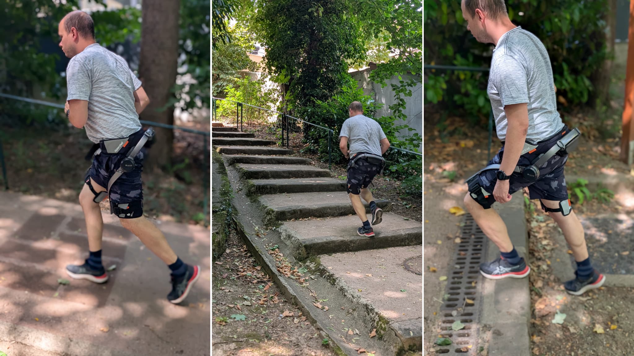 L’aide à la montée des escaliers est l’une des démonstrations les plus efficaces.