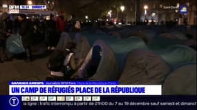 Paris: 500 tentes installées place de la République pour dénoncer la condition des migrants