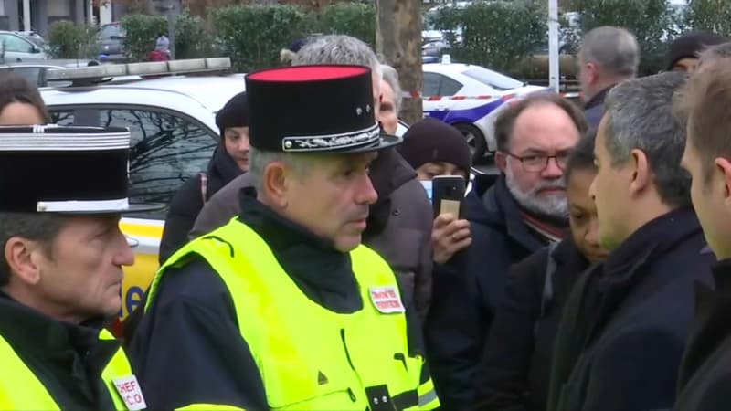 Incendie mortel à Vaulx-en-Velin: Gérald Darmanin salue "l'héroïsme" des pompiers