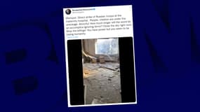 Volodymyr Zelensky accuse la Russie d'avoir bombardé une maternité à Marioupol, en Ukraine, le 9 mars 2022