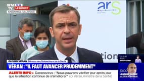 Olivier Véran: "Nous ne faisons pas les 700.000 tests car le virus circule très peu"