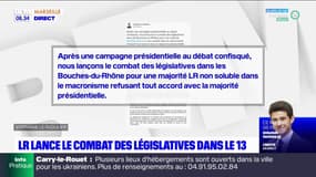 Législatives: LR lance le combat dans les Bouches-du-Rhône