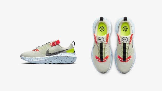 Nike Crater Impact : les sneakers fabriquées à partir de matériaux recyclés