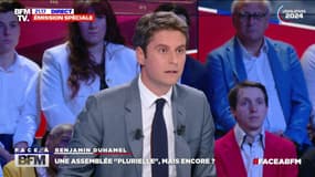 Gabriel Attal: "Je ne suis pas là pour donner des consignes de vote à nos électeurs"