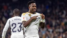 Vinicius Jr avec le Real Madrid, le 11 novembre 2023