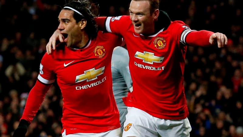 Radamel Falcao peut aussi compter sur le soutien de Wayne Rooney