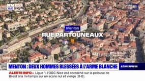 Menton: deux hommes blessés à l'arme blanche ce dimanche