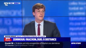 Sacha Houlié: "Il est peut-être temps de mettre fin à l'enflammade Éric Zemmour"