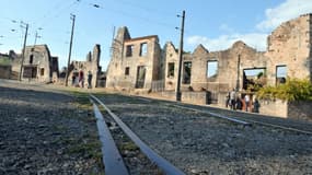 Oradour-sur-Glane en Haute-Vienne, village martyr de la Seconde guerre mondiale, le 30 août 2013