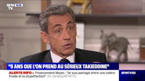 Nicolas Sarkozy sur l’affaire du financement libyen présumé de sa campagne: "J’espère qu’on va aller jusqu’au bout de l’enquête"