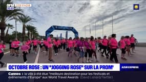 Octobre Rose: 2300 participants au "jogging rose" de Nice
