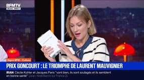 SIGNÉ BFM - Prix Goncourt: le triomphe de Laurent Mauvignier pour "La Maison vide"