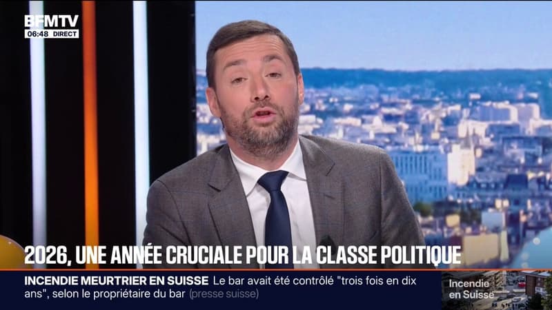 SIGNÉ BFM - Procès en appel de Marine Le Pen, primaires...2026, une année cruciale pour la classe politique