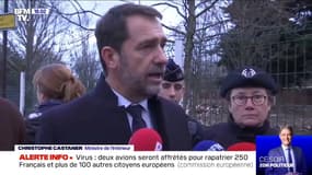 Pompiers: Christophe Castaner "regrette quelques violences" dans le cortège parisien