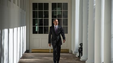 Barack Obama à la Maison Blanche, le 8 novembre