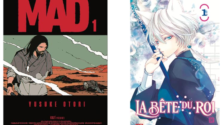 Les premiers mangas arborant le logo "Kazé"