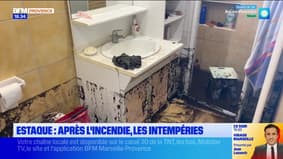 Après l'incendie, le quartier de l'Estaque touché par les intempéries