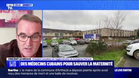 Médecins cubains à l'hôpital de Guingamp: "Face au manque de solutions que nous donne l'État, nous essayons d'en trouver" assure Vincent Le Meaux (président agglomération de Guingamp-Paimpol)