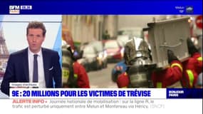Paris: 20 millions pour les victimes de Trévise 