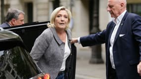 Marine Le Pen à Paris, le 8 juillet 2024