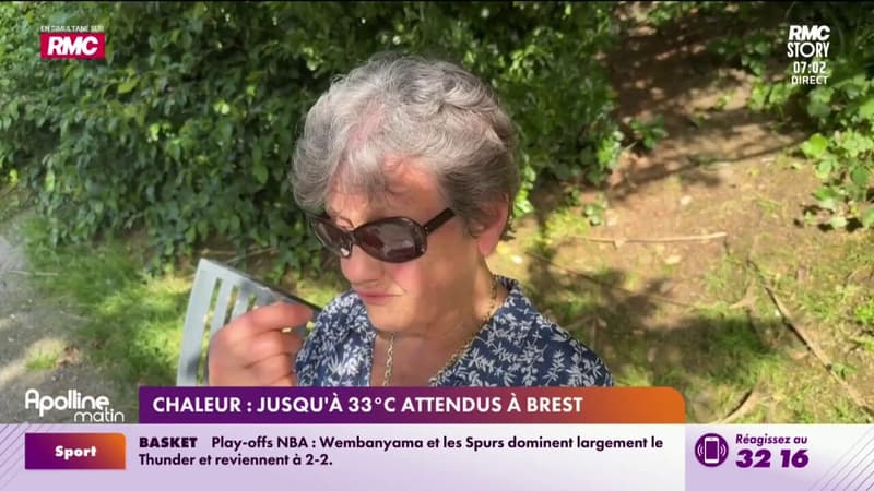 Chaleur : jusqu'à 33°C attendus à Brest