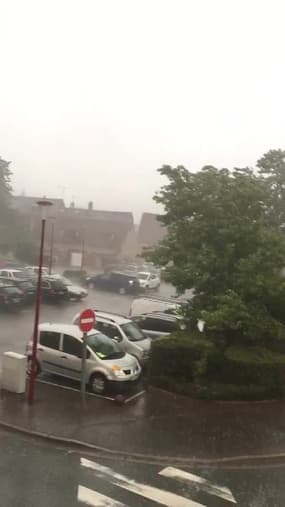 Eure : Gaillon sous la pluie - Témoins BFMTV