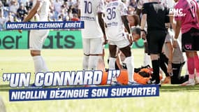 Montpellier-Clermont définitivement arrêté : Nicollin dézingue son supporter qui a jeté le pétard