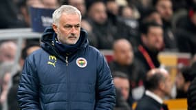 José Mourinho avec Fenerbahce le 24/02/2025