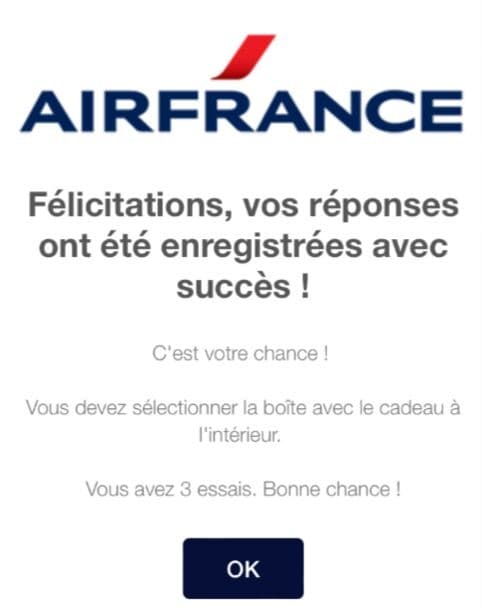 Tentative de phishing via le nom d'Air France