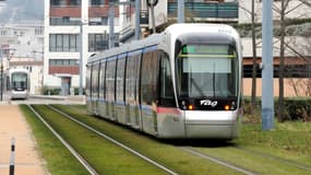 Rame de tramway à Grenoble