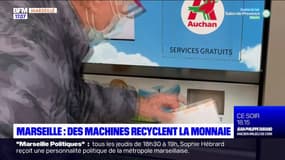 Marseille: des machines recyclent la monnaie en bons d'achat 