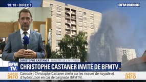 Fortes chaleurs: Christophe Castaner alerte sur les risques de noyade et d'hydrocution